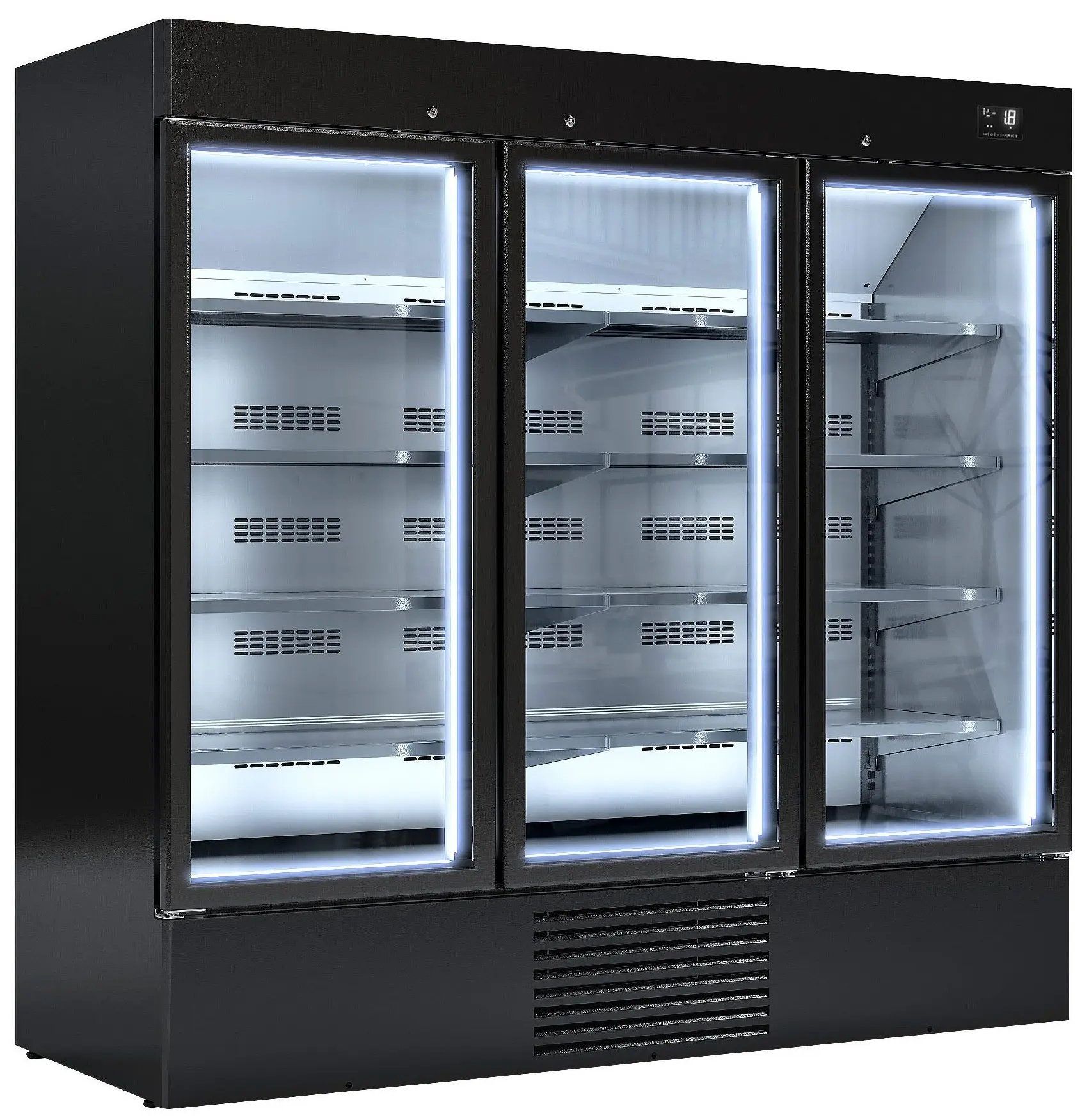 Морозильная витрина для магазина GGM Gastro TKI2030S (Black) - 2