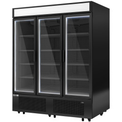 Vitrina congelator pentru supermarket GGM Gastro TKSU891 (Black) Thumb