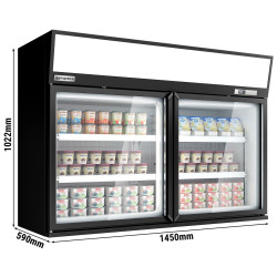 Морозильная витрина для магазина GGM Gastro WTBIC2 (Black) Thumb