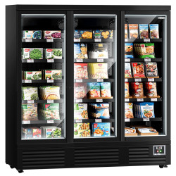 Морозильная витрина для магазина GGM Gastro WTBL1100 (Black)