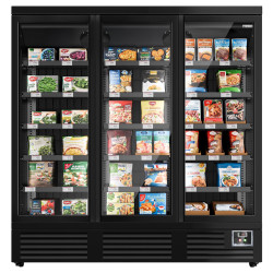 Морозильная витрина для магазина GGM Gastro WTBL1100 (Black) Thumb