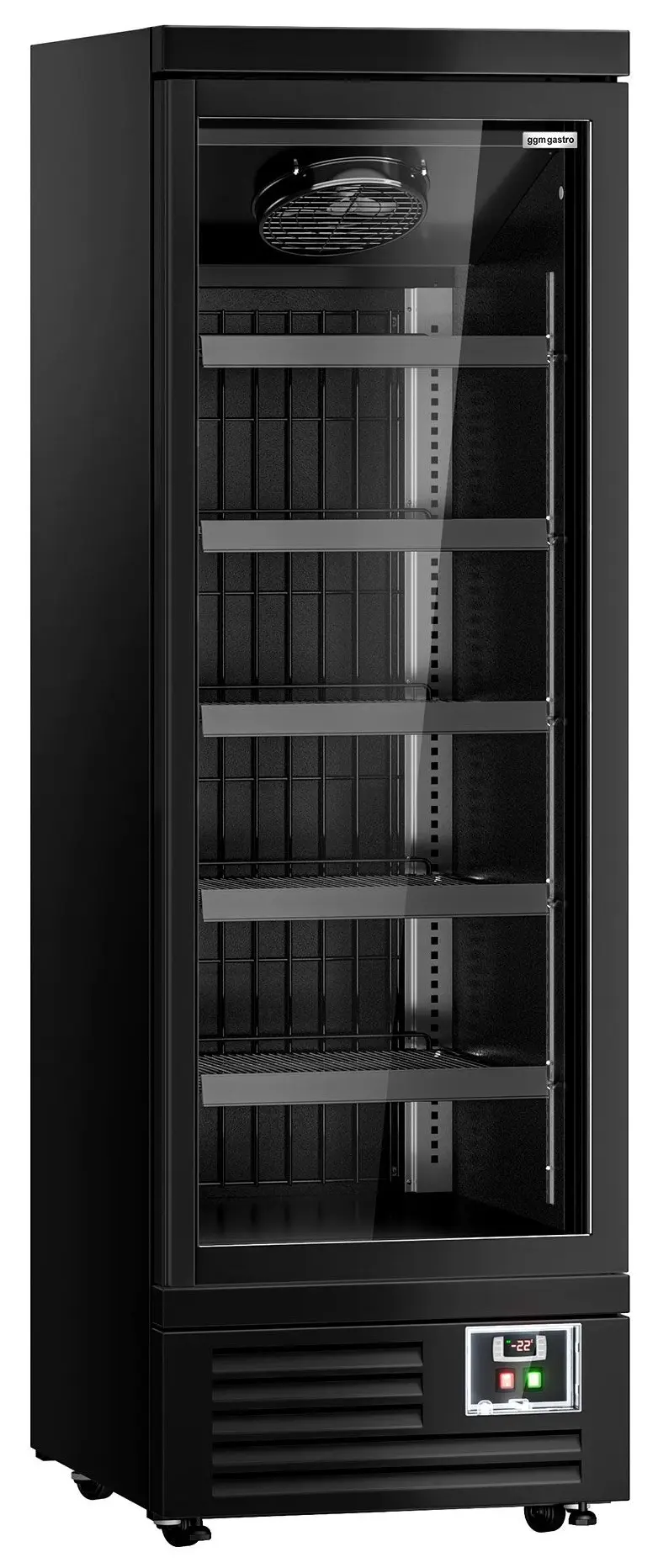Морозильная витрина для магазина GGM Gastro WTBL300 (Black) - 2