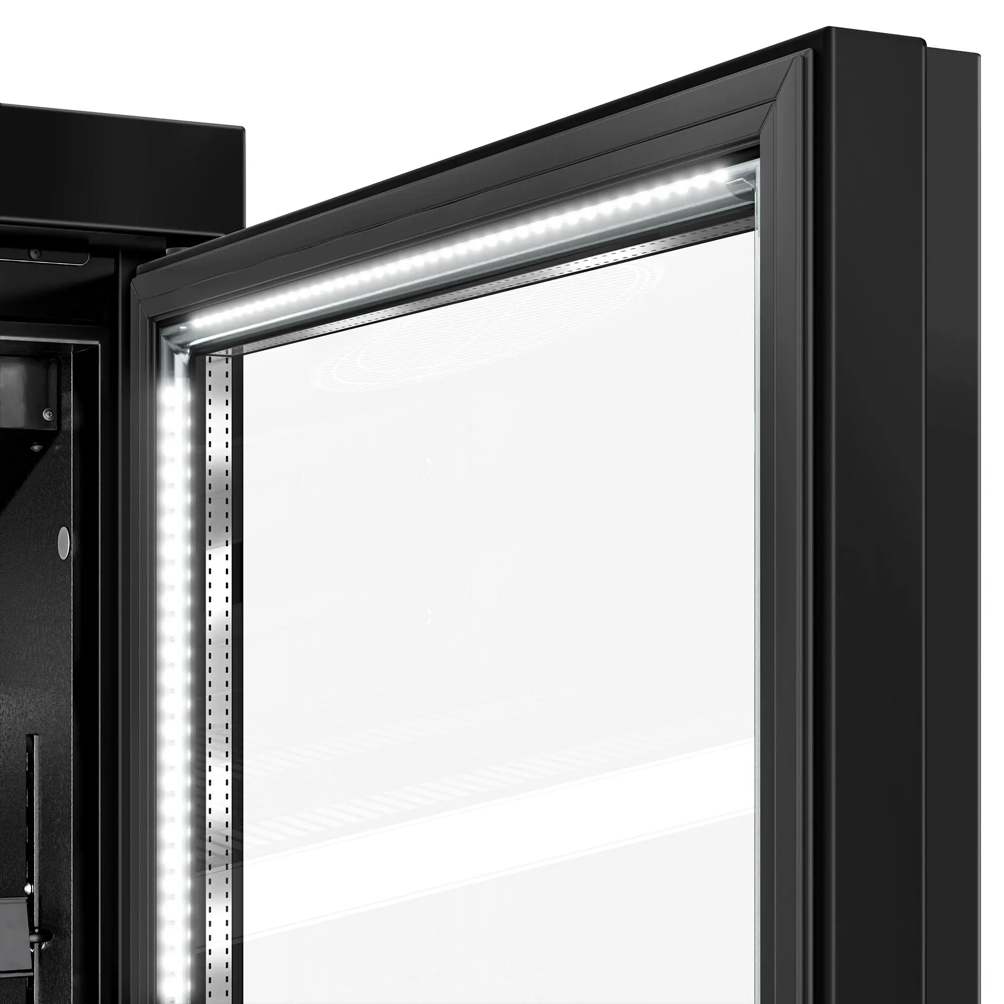 Морозильная витрина для магазина GGM Gastro WTBL300 (Black) - 11
