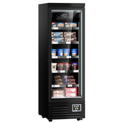 Морозильная витрина для магазина GGM Gastro WTBL300 (Black)