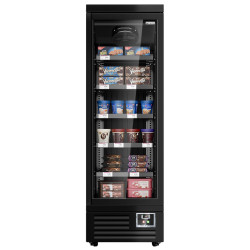 Морозильная витрина для магазина GGM Gastro WTBL300 (Black) Thumb