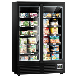Морозильная витрина для магазина GGM Gastro WTBL700 (Black)