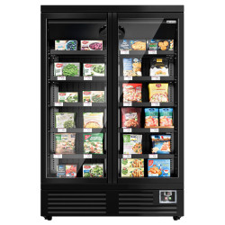 Морозильная витрина для магазина GGM Gastro WTBL700 (Black) Thumb