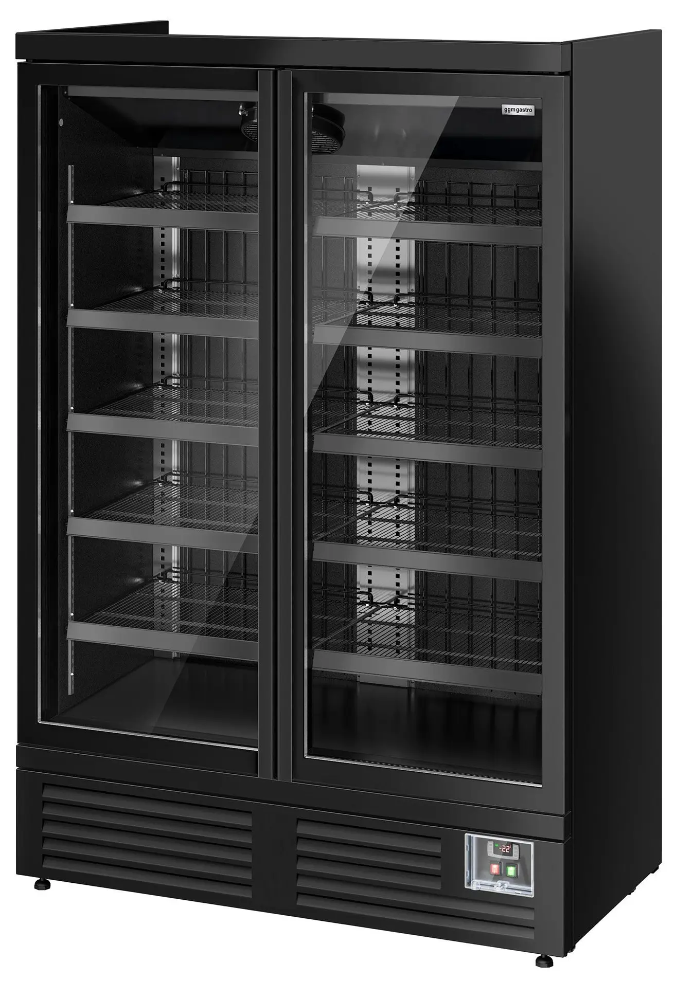 Морозильная витрина для магазина GGM Gastro WTBL700 (Black) - 6