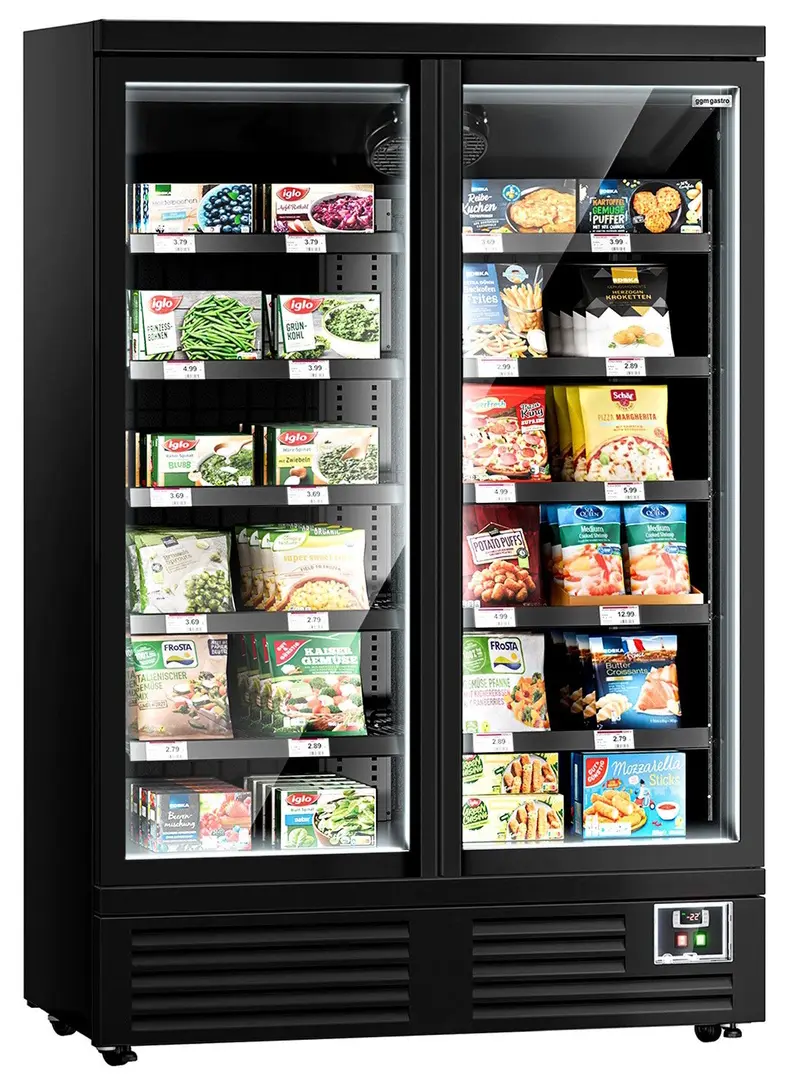 Морозильная витрина для магазина GGM Gastro WTBL700 (Black)