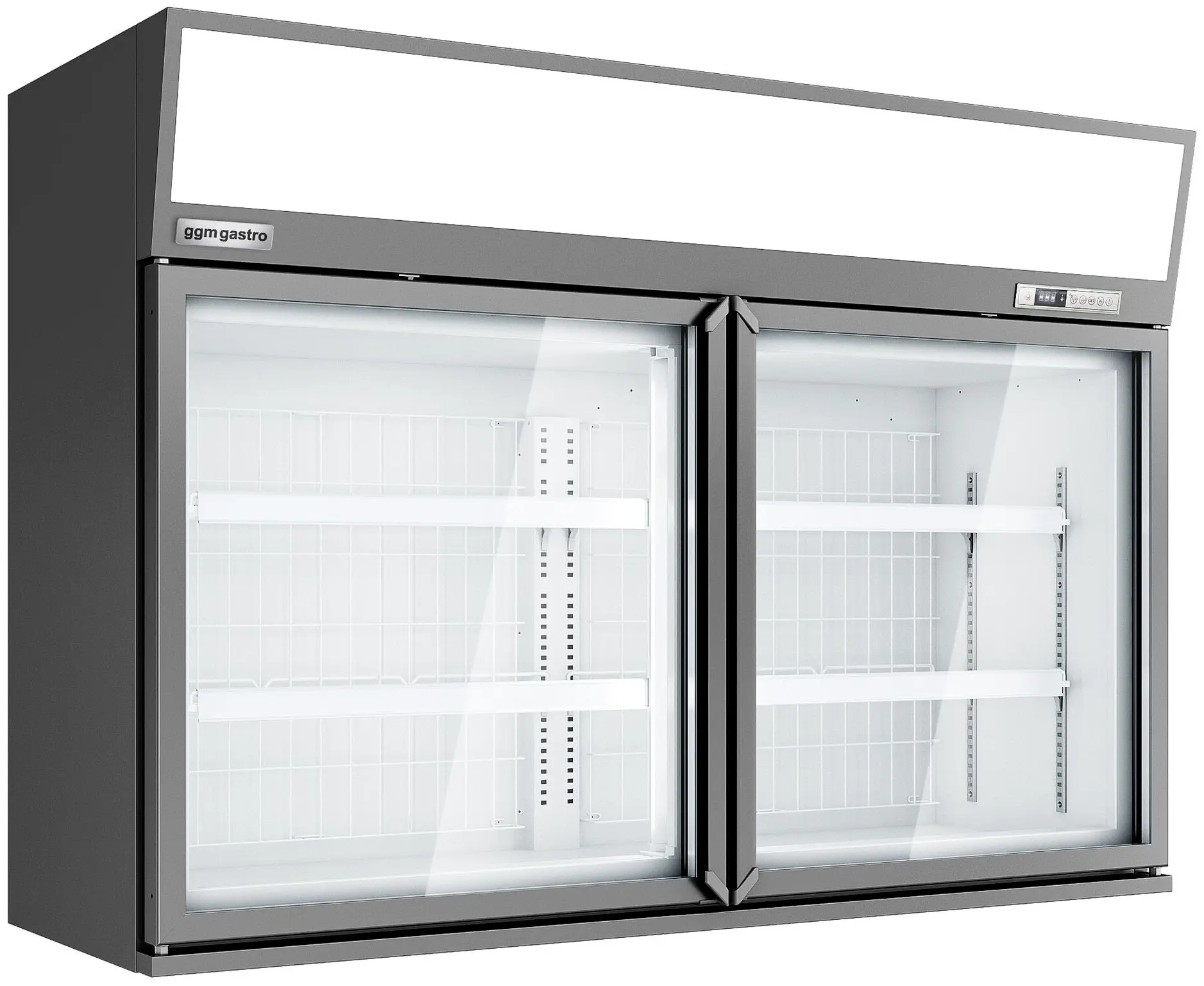 Vitrina congelator pentru supermarket GGM Gastro WTGIC2 (Grey) - 2