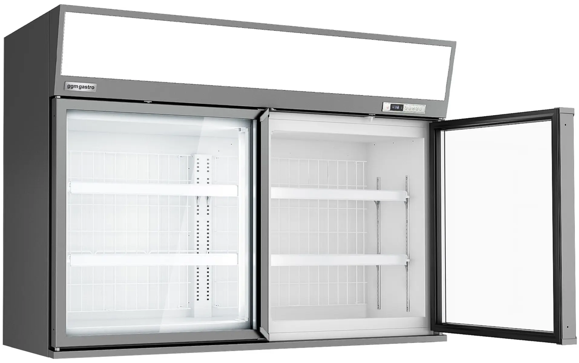 Vitrina congelator pentru supermarket GGM Gastro WTGIC2 (Grey) - 3