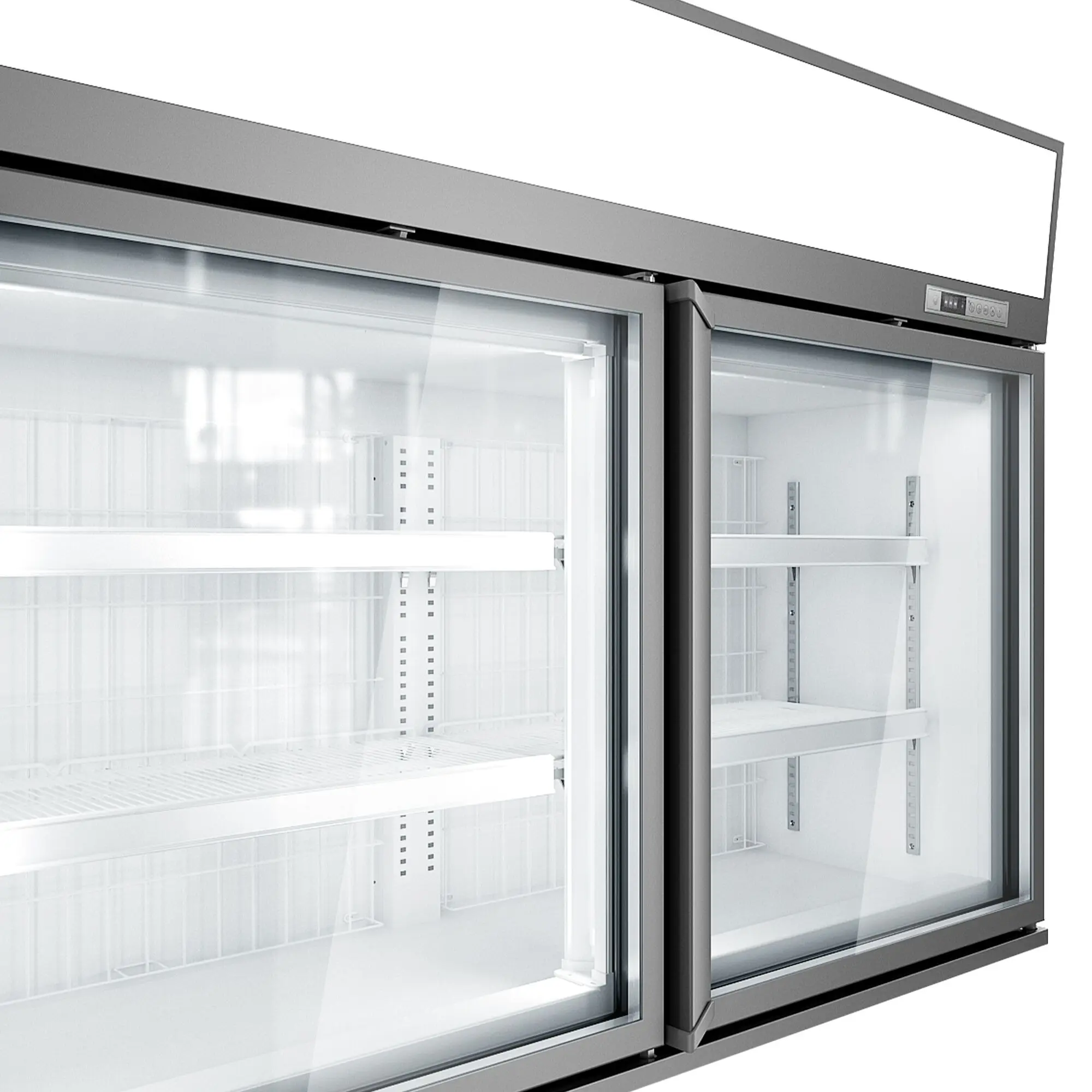 Vitrina congelator pentru supermarket GGM Gastro WTGIC2 (Grey) - 5
