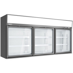 Vitrina congelator pentru supermarket GGM Gastro WTGIC3 (Grey) Thumb