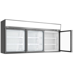 Vitrina congelator pentru supermarket GGM Gastro WTGIC3 (Grey) Thumb