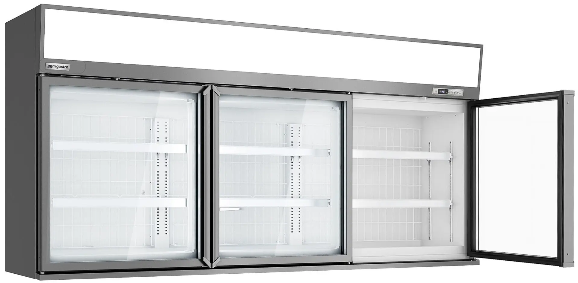 Vitrina congelator pentru supermarket GGM Gastro WTGIC3 (Grey) - 3