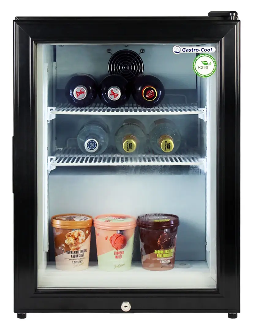 Vitrina congelatoare mini-bar GGM Gastro-Cool 542200 (Black)