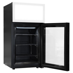 Морозильная витрина мини-бар GGM Gastro METKHA448S (Black) Thumb