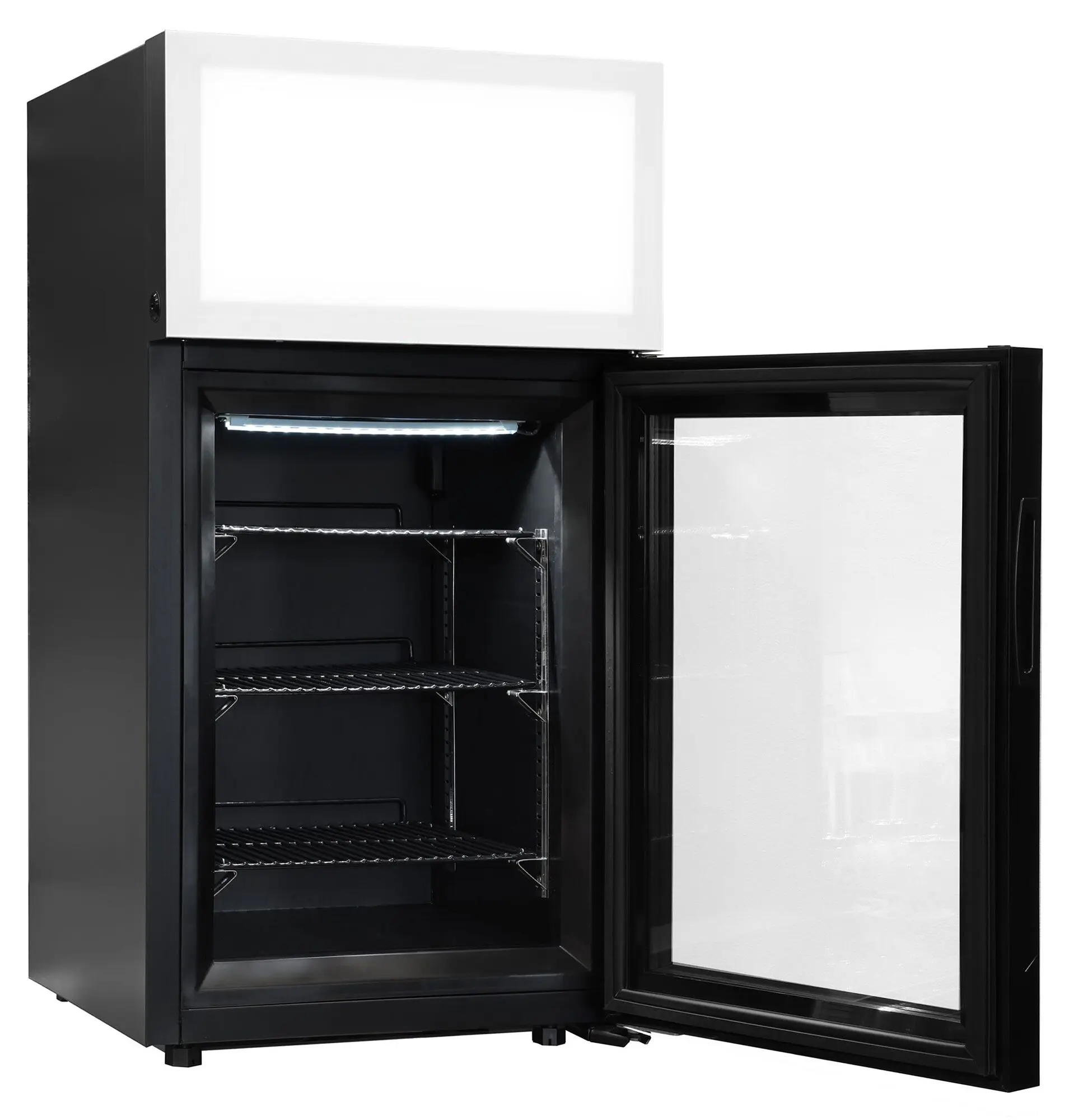 Морозильная витрина мини-бар GGM Gastro METKHA448S (Black) - 3