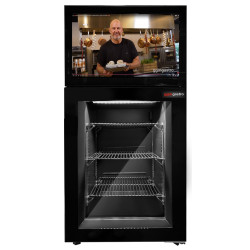 Морозильная витрина мини-бар GGM Gastro METKHA449S (Black) Thumb