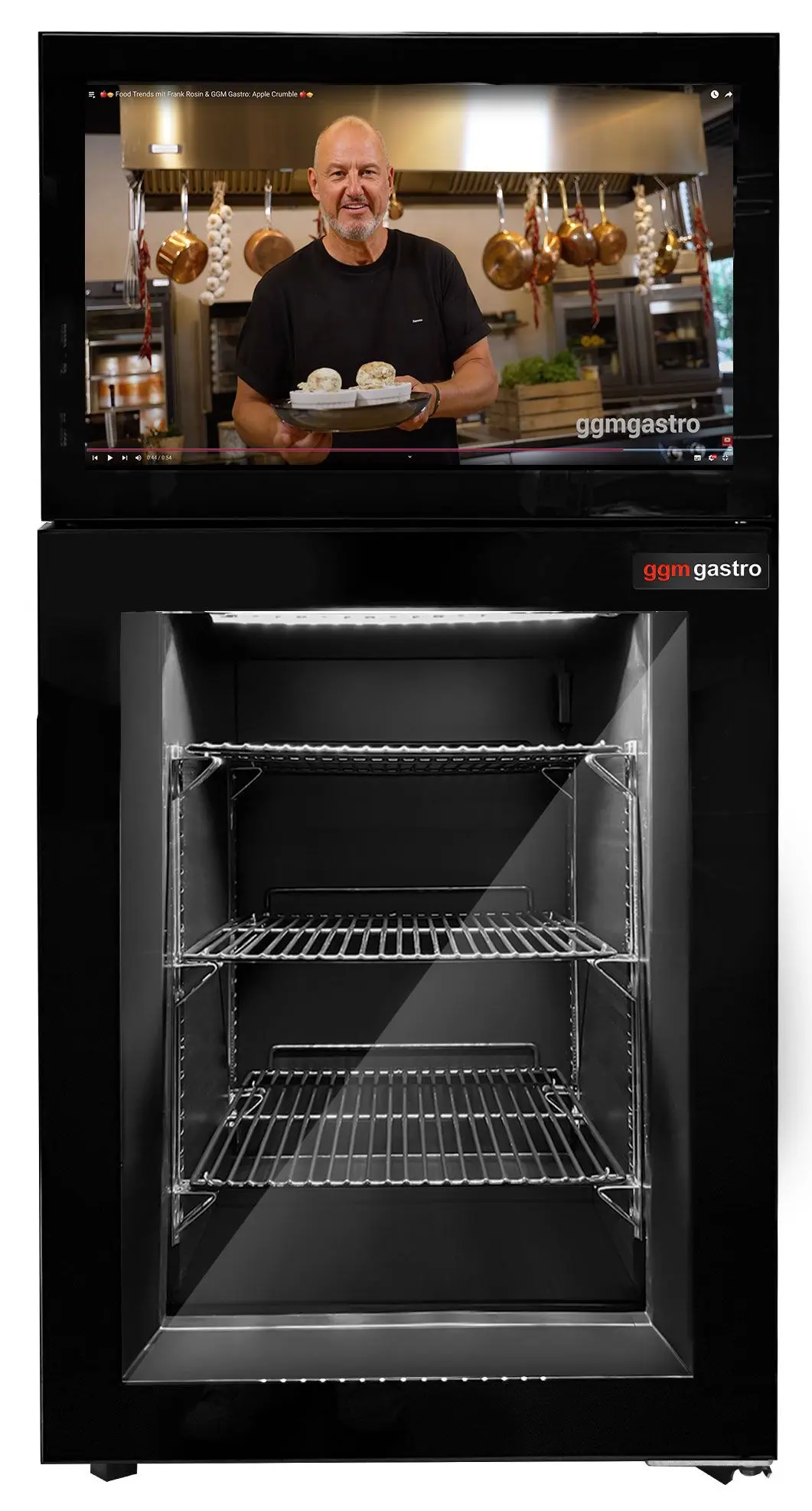 Морозильная витрина мини-бар GGM Gastro METKHA449S (Black) - 2