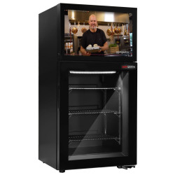 Морозильная витрина мини-бар GGM Gastro METKHA449S (Black) Thumb