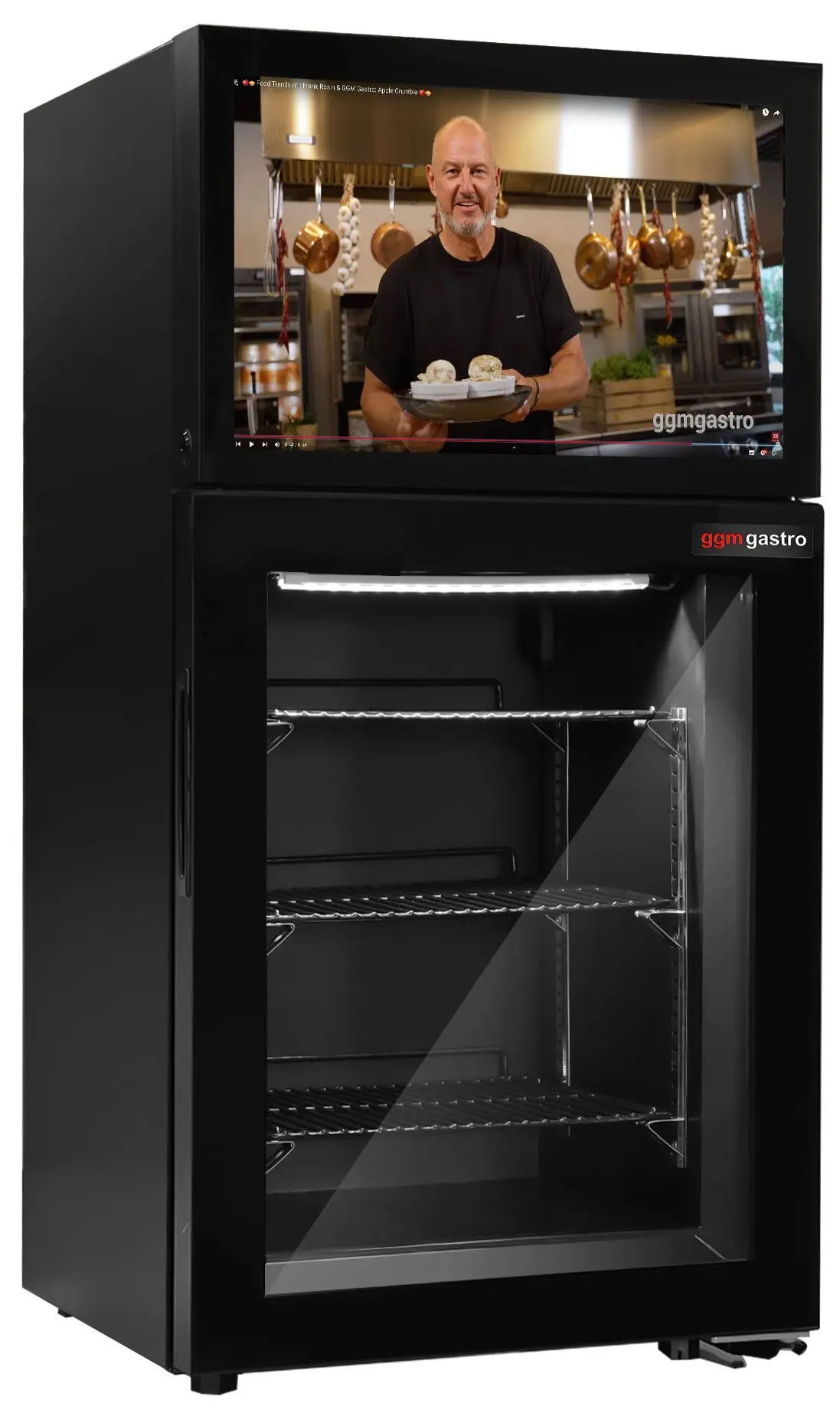Морозильная витрина мини-бар GGM Gastro METKHA449S (Black) - 3