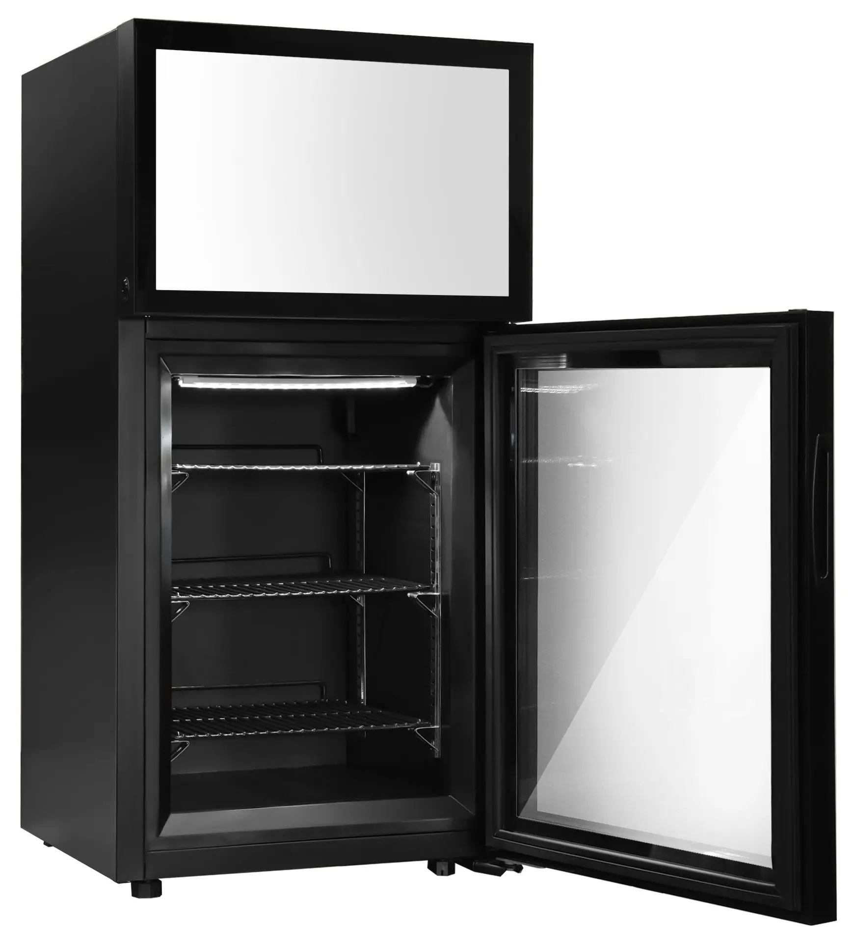 Морозильная витрина мини-бар GGM Gastro METKHA449S (Black) - 4