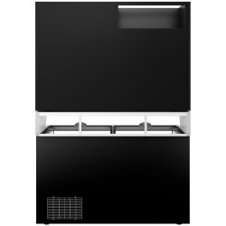 Морозильная витрина с бонетой GGM Gastro WTBIC2#TIEBIC2 (Black) Thumb