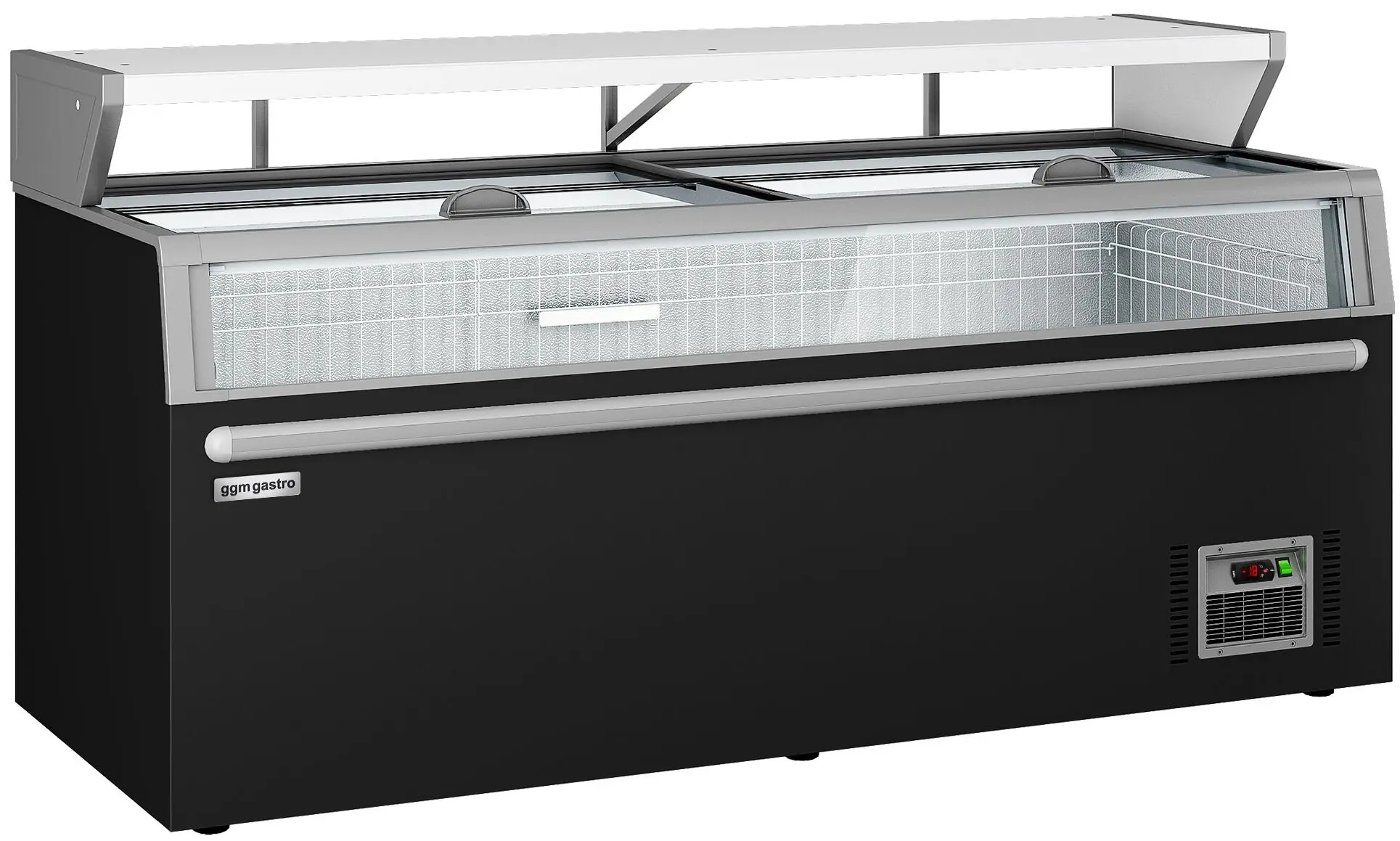 Vitrina congelatoare cu insulă GGM Gastro WTBIC3#TIEBIC3 (Black) - 3
