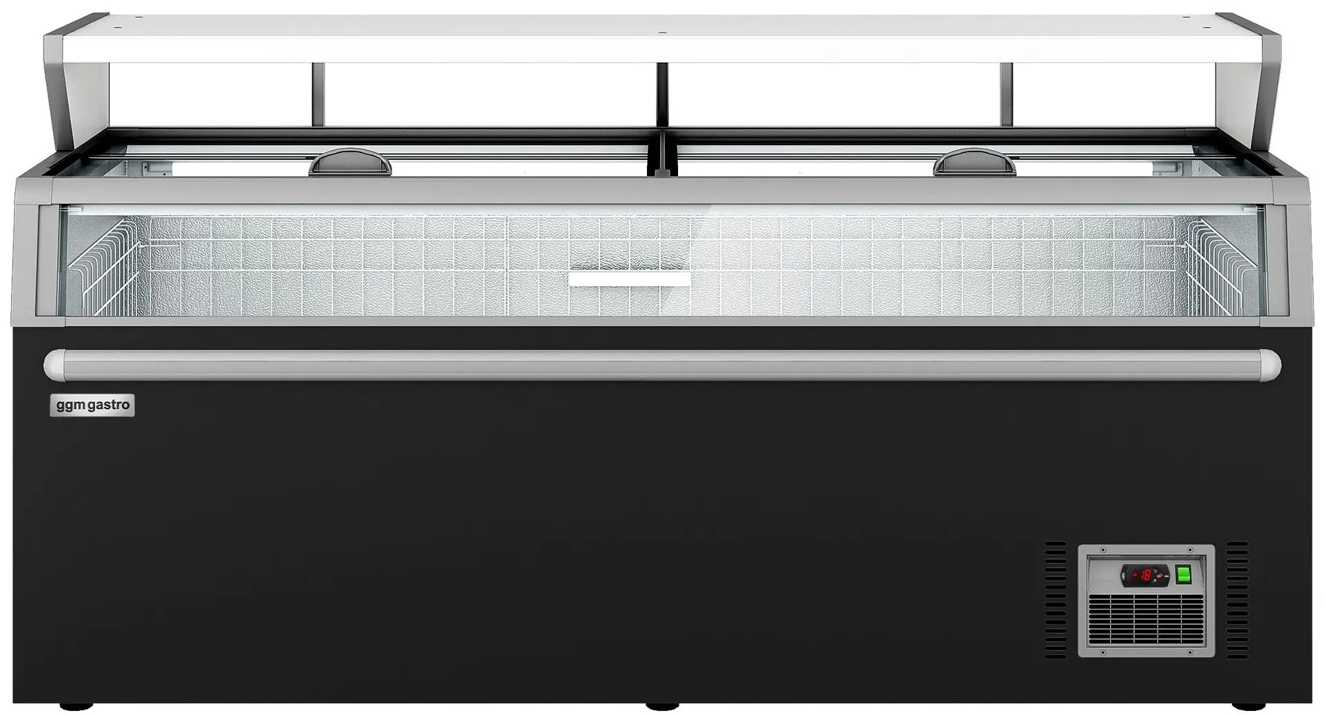 Vitrina congelatoare cu insulă GGM Gastro WTBIC3#TIEBIC3 (Black) - 4