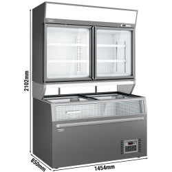 Vitrina congelatoare cu insulă GGM Gastro WTGIC2#TIEGIC2 (Grey) Thumb
