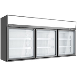 Морозильная витрина с бонетой GGM Gastro WTGIC3#TIEGIC3 (Grey) Thumb