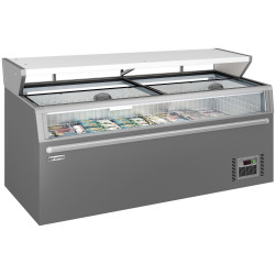 Морозильная витрина с бонетой GGM Gastro WTGIC3#TIEGIC3 (Grey) Thumb