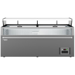 Морозильная витрина с бонетой GGM Gastro WTGIC3#TIEGIC3 (Grey) Thumb