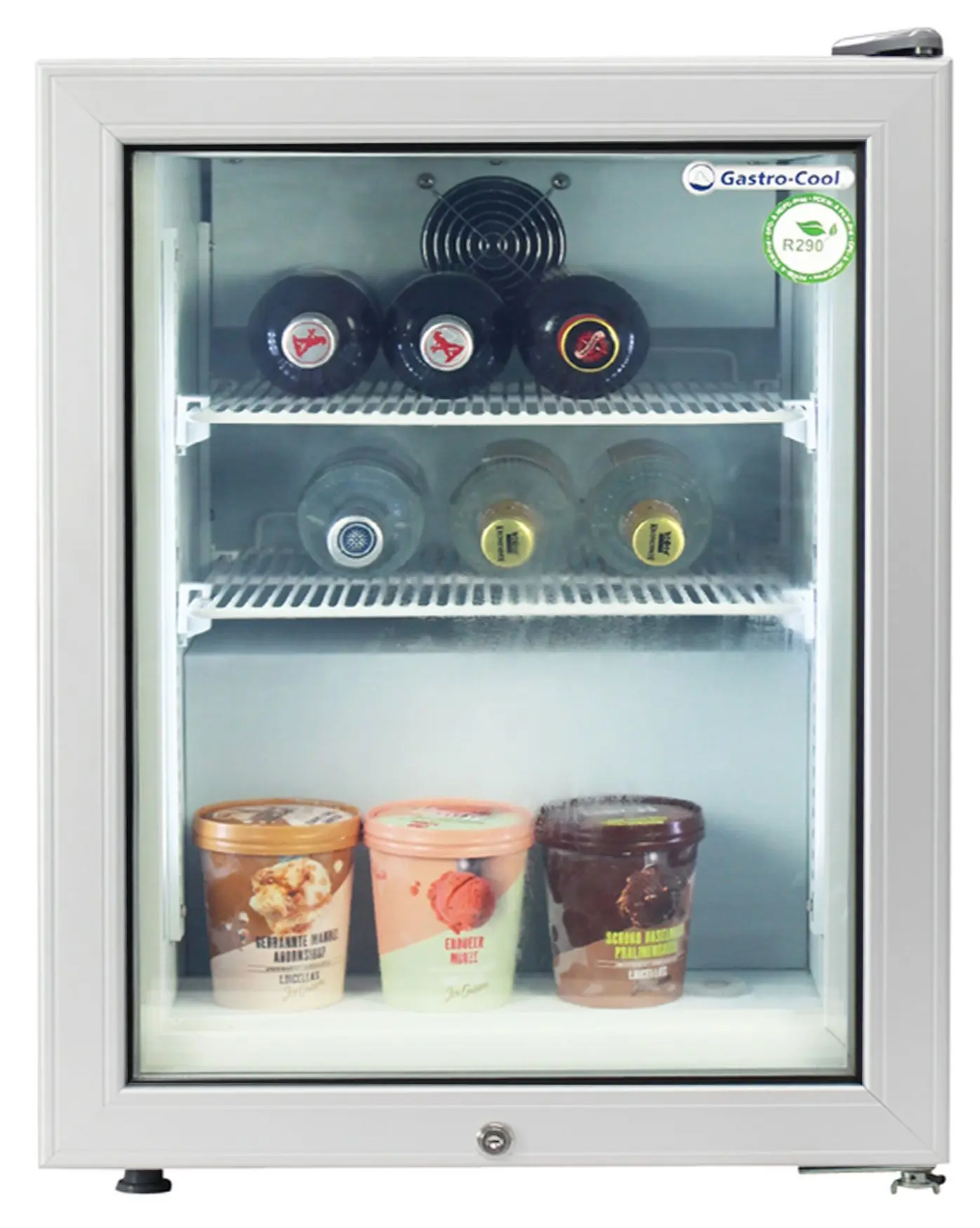 Морозильный мини-бар GGM Gastro-Cool 542400 (Silver) - 3