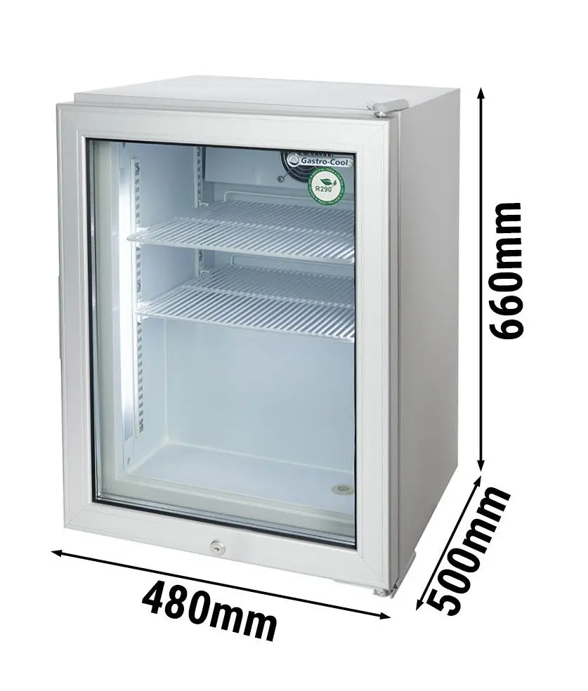 Морозильный мини-бар GGM Gastro-Cool 542400 (Silver) - 10