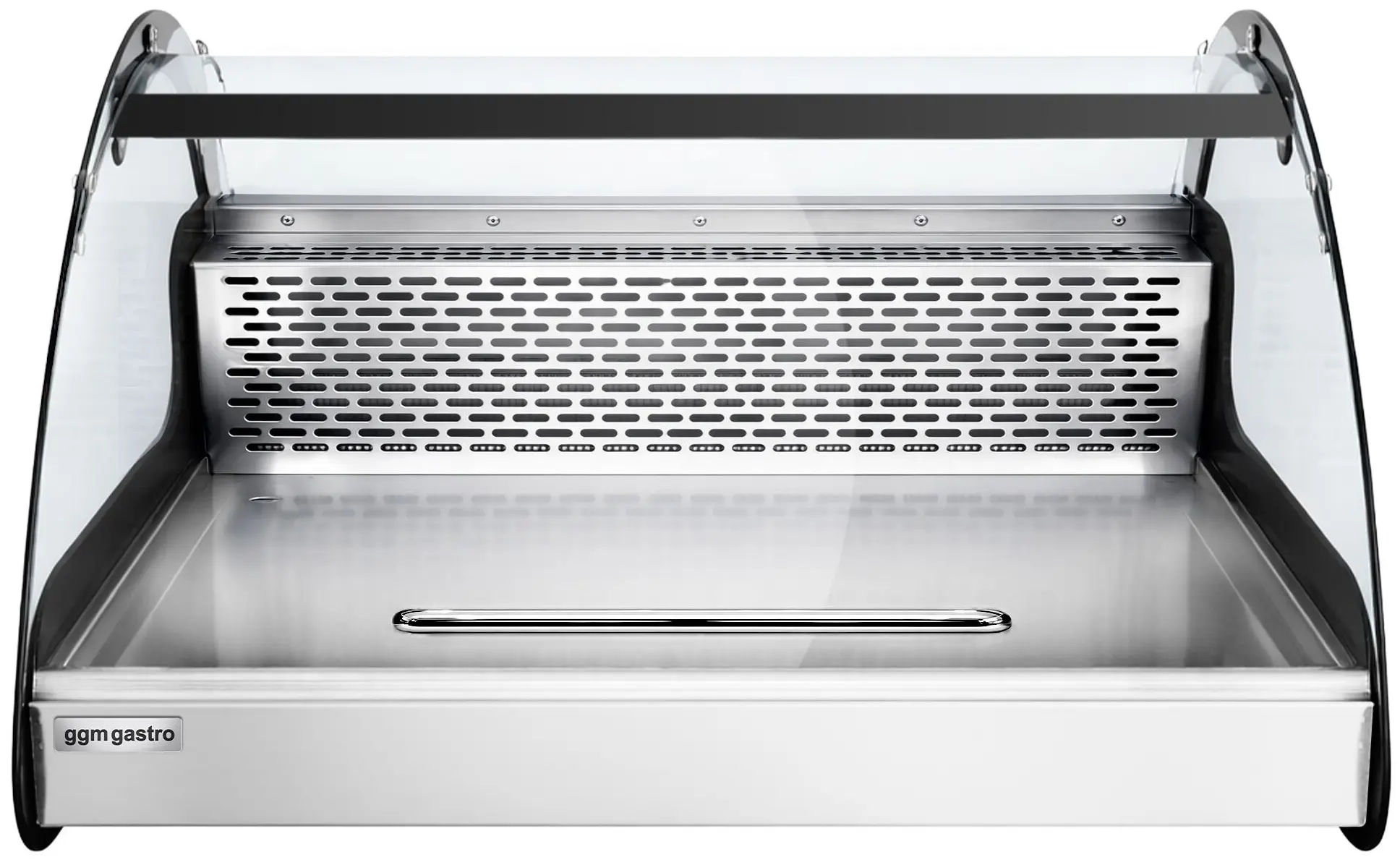 Vitrina frigorifica de masa pentru pește GGM Gastro TKVNR108E (Black/Inox) - 3