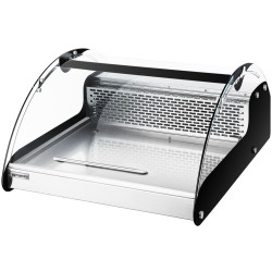 Vitrina frigorifica de masa pentru pește GGM Gastro TKVNR108E (Black/Inox) Thumb