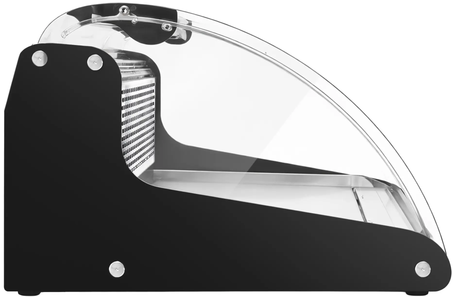 Vitrina frigorifica de masa pentru pește GGM Gastro TKVNR108E (Black/Inox) - 6