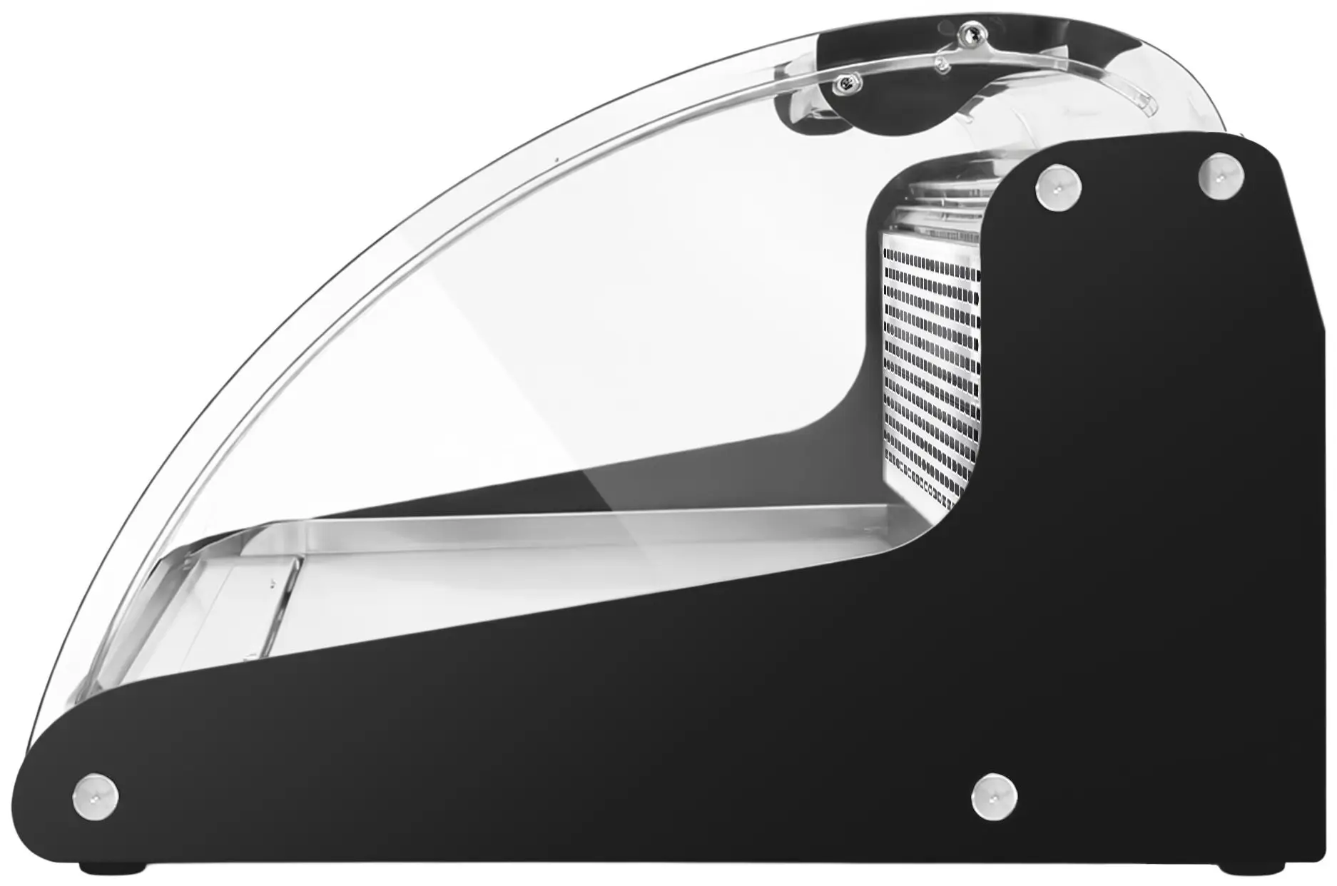 Vitrina frigorifica de masa pentru pește GGM Gastro TKVNR108E (Black/Inox) - 7