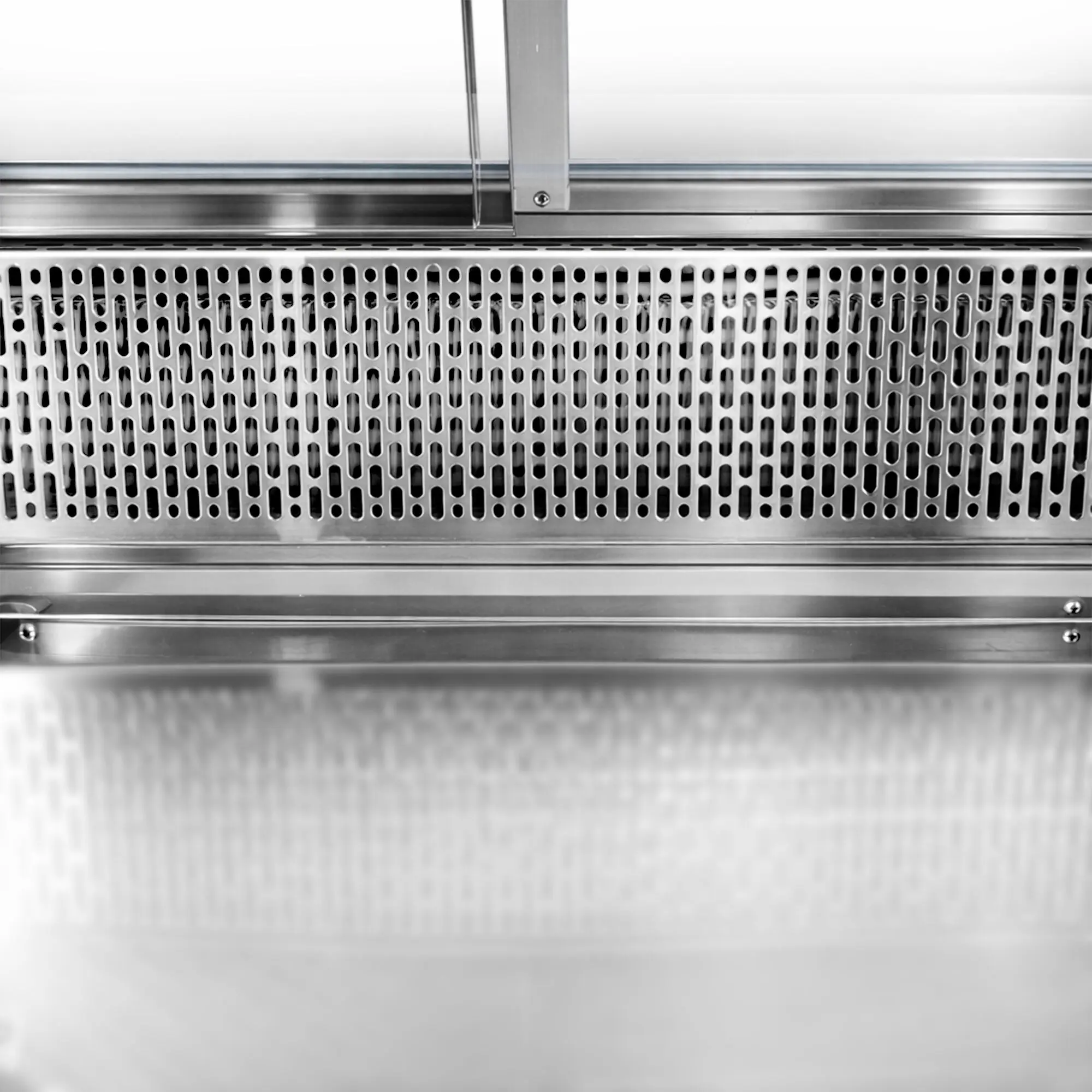 Vitrina frigorifica de masa pentru pește GGM Gastro TKVNR108E (Black/Inox) - 8