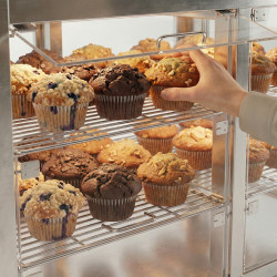 Vitrina frigorifica de masa GGM Gastro KTH1435N (Inox) Thumb