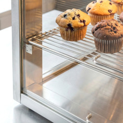 Vitrina frigorifica de masa GGM Gastro KTH1435N (Inox) Thumb