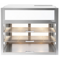 Настольная холодильная витрина GGM Gastro KTH9225N (Inox) Thumb