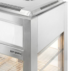 Настольная холодильная витрина GGM Gastro KTH9225N (Inox) Thumb