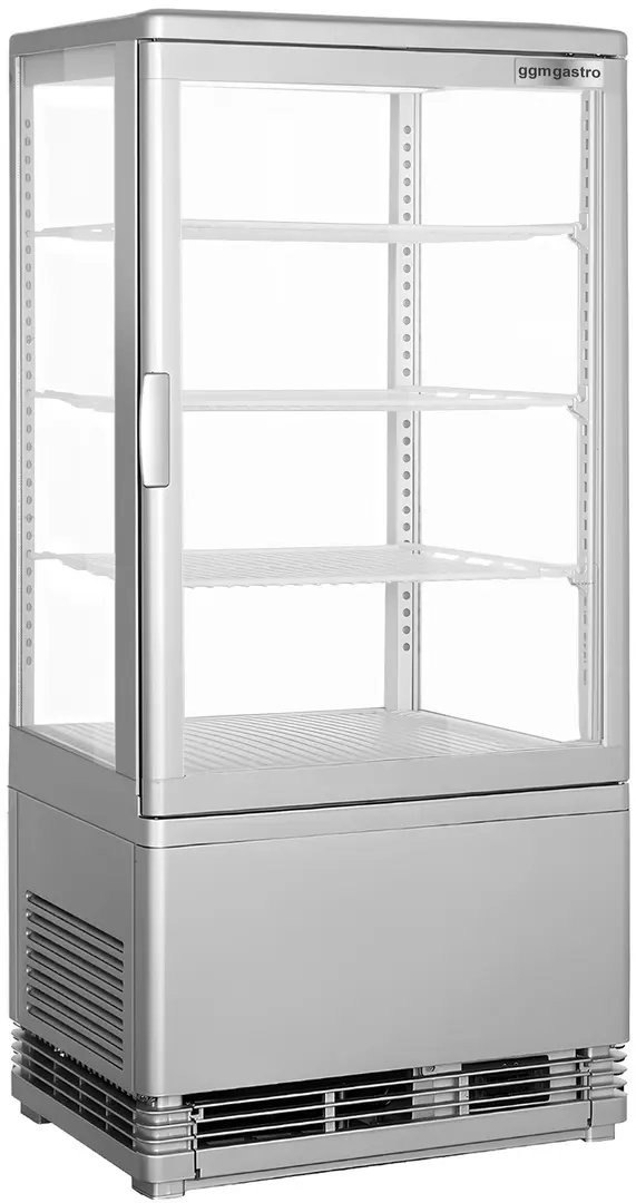 Vitrina frigorifica de masa GGM Gastro PVNR72E (Silver)