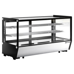 Настольная холодильная витрина GGM Gastro TKVGNR200 (Black) Thumb
