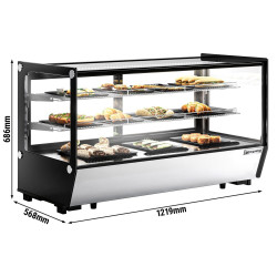 Настольная холодильная витрина GGM Gastro TKVGNR200 (Black) Thumb