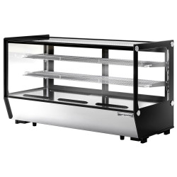 Настольная холодильная витрина GGM Gastro TKVGNR200 (Black) Thumb