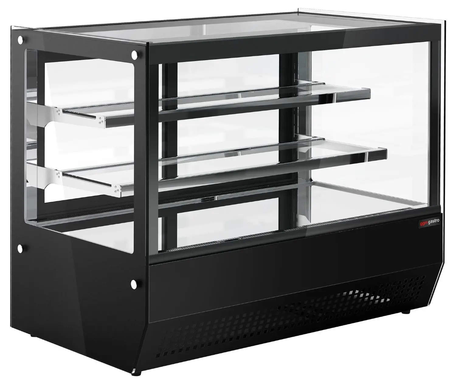 Настольная холодильная витрина GGM Gastro TKVH700 (Black) - 2